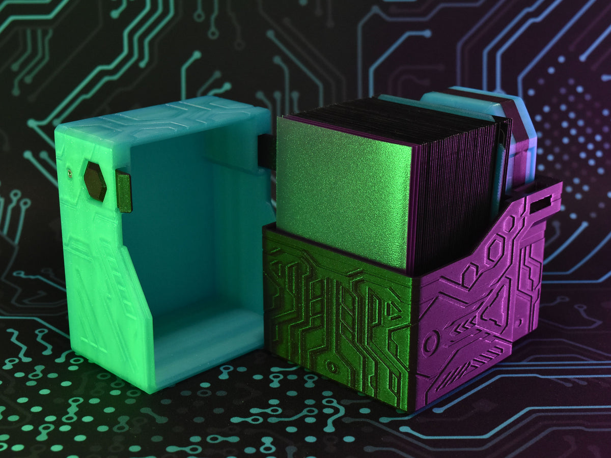 Cyberpunk TCG Deck Box