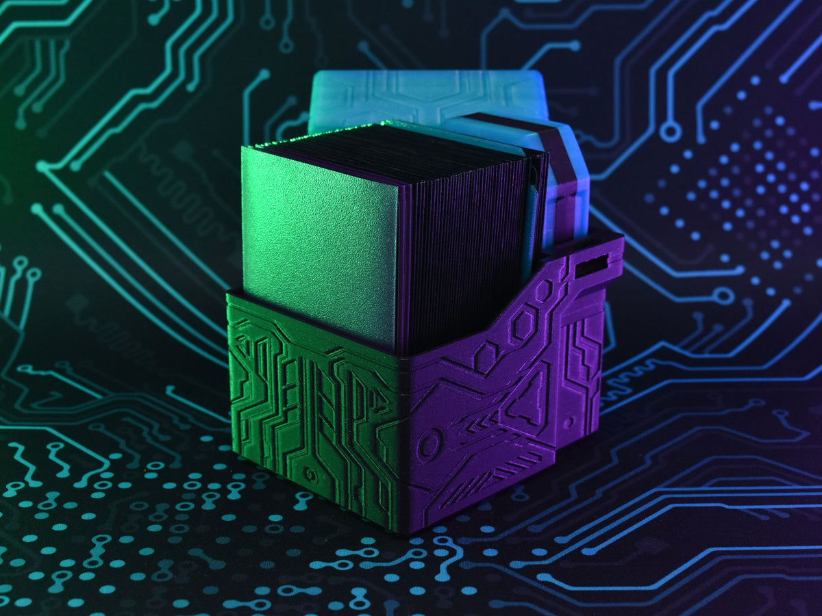 Cyberpunk TCG Deck Box