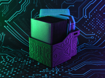 Cyberpunk TCG Deck Box