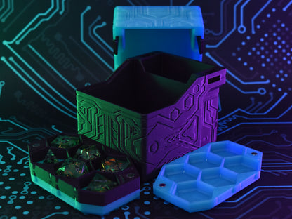 Cyberpunk TCG Deck Box