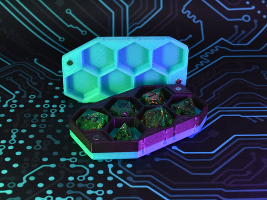 Cyberpunk TCG Dice Tray